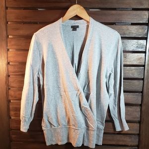 Crossover sweater